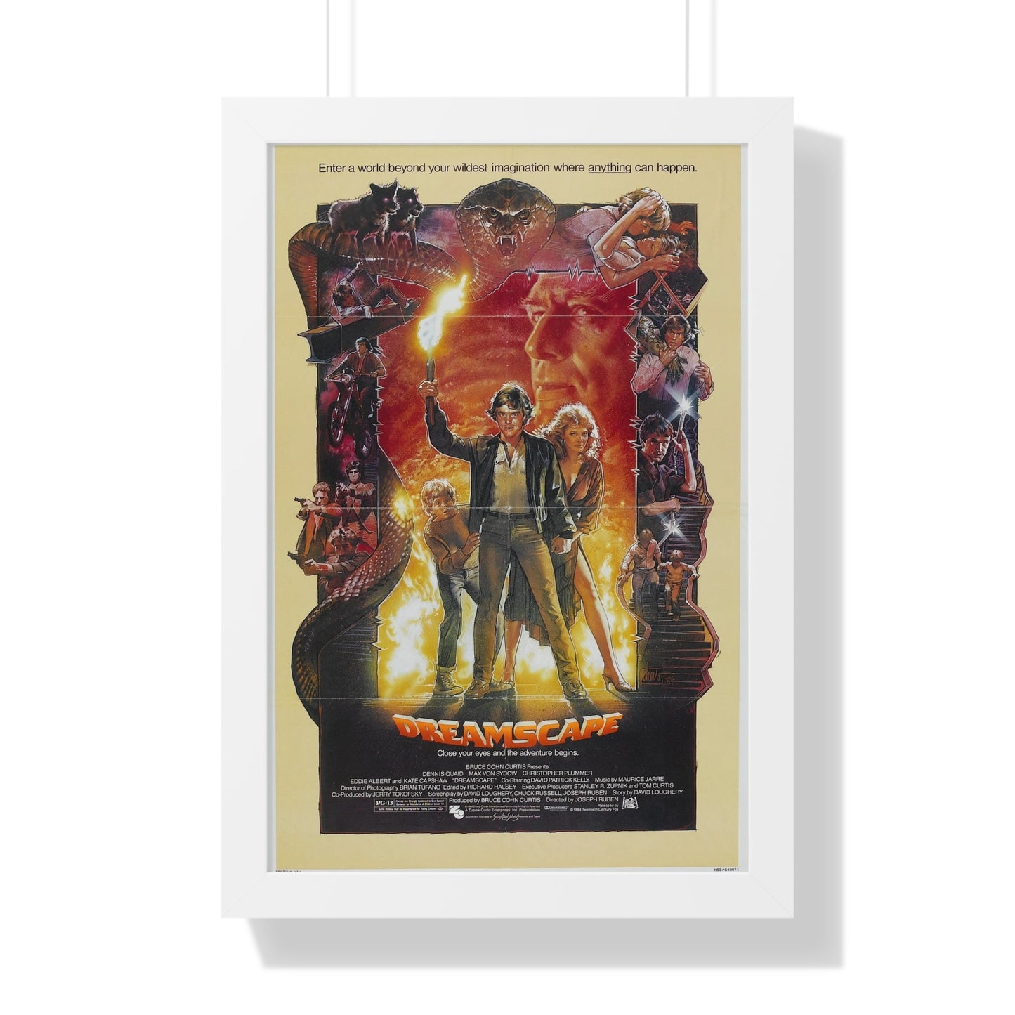 DREAMSCAPE 1984 - Framed Movie Poster-16″ x 24″-The Sticker Space