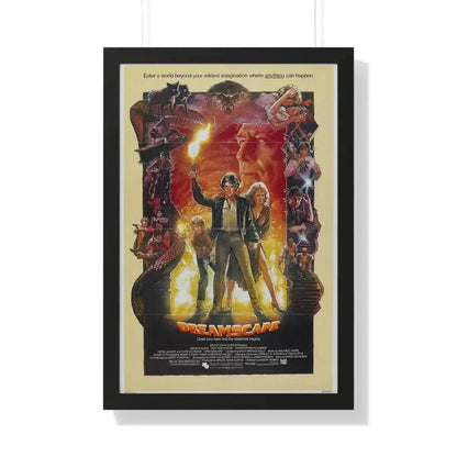 DREAMSCAPE 1984 - Framed Movie Poster - The Sticker Space