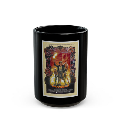 DREAMSCAPE 1984 Movie Poster - Black Coffee Mug-15oz-The Sticker Space