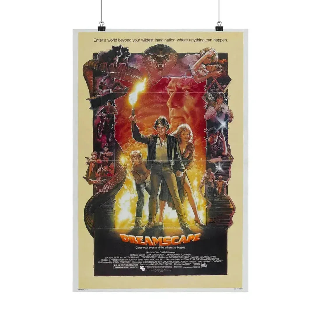 DREAMSCAPE 1984 - Paper Movie Poster 16″ x 24″ Matte - The Sticker Space