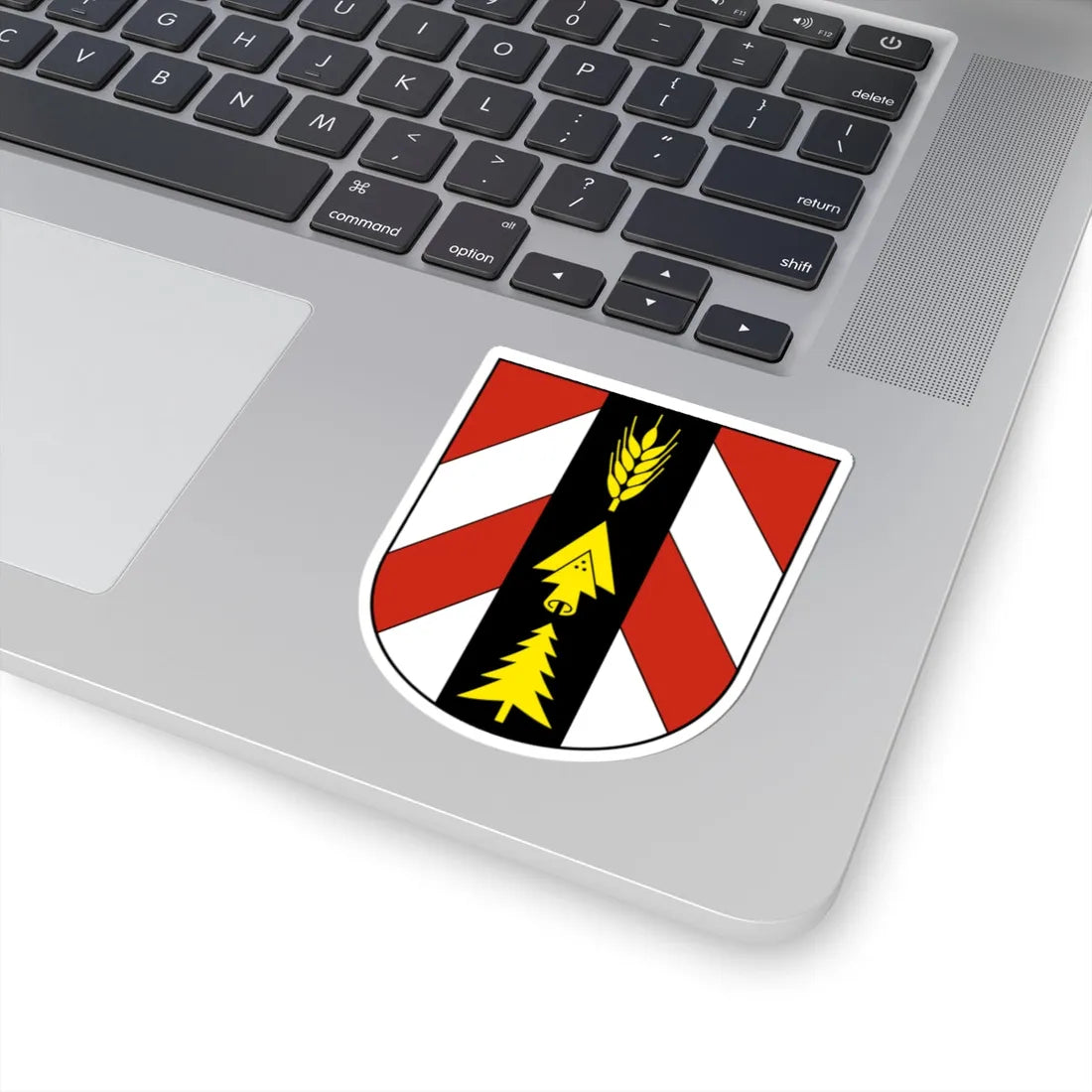 DreiHöfe-blazon (Switzerland) (Coat of Arms) STICKER Vinyl Kiss-Cut Decal - The Sticker Space