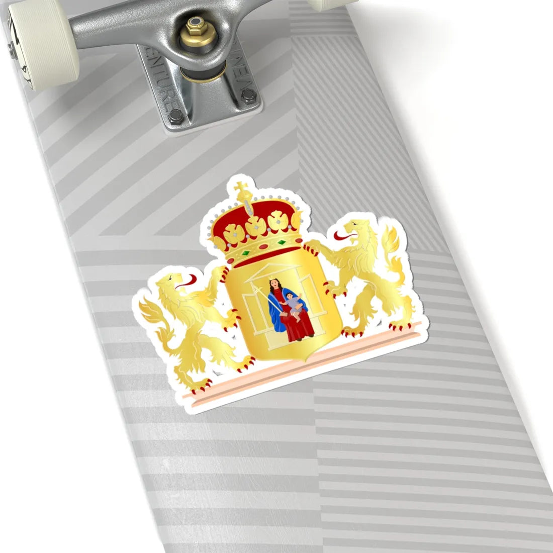 Drenthe wapen (Netherlands) (Coat of Arms) STICKER Vinyl Kiss-Cut Decal - The Sticker Space