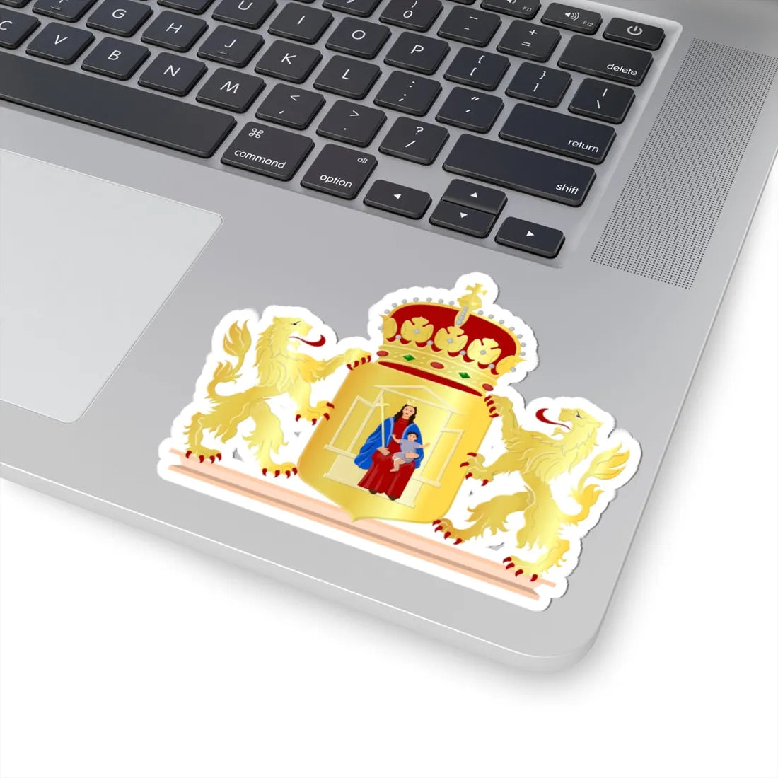 Drenthe wapen (Netherlands) (Coat of Arms) STICKER Vinyl Kiss-Cut Decal - The Sticker Space