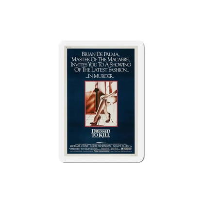 Dressed to Kill 1980 Movie Poster Refrigerator Magnet 4 Inch - The Sticker Space