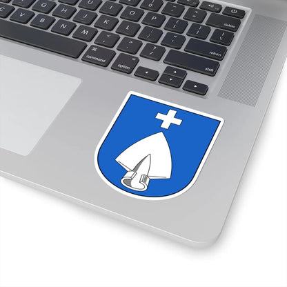 Dörflingen-blazon (Switzerland) (Coat of Arms) STICKER Vinyl Kiss-Cut Decal - The Sticker Space