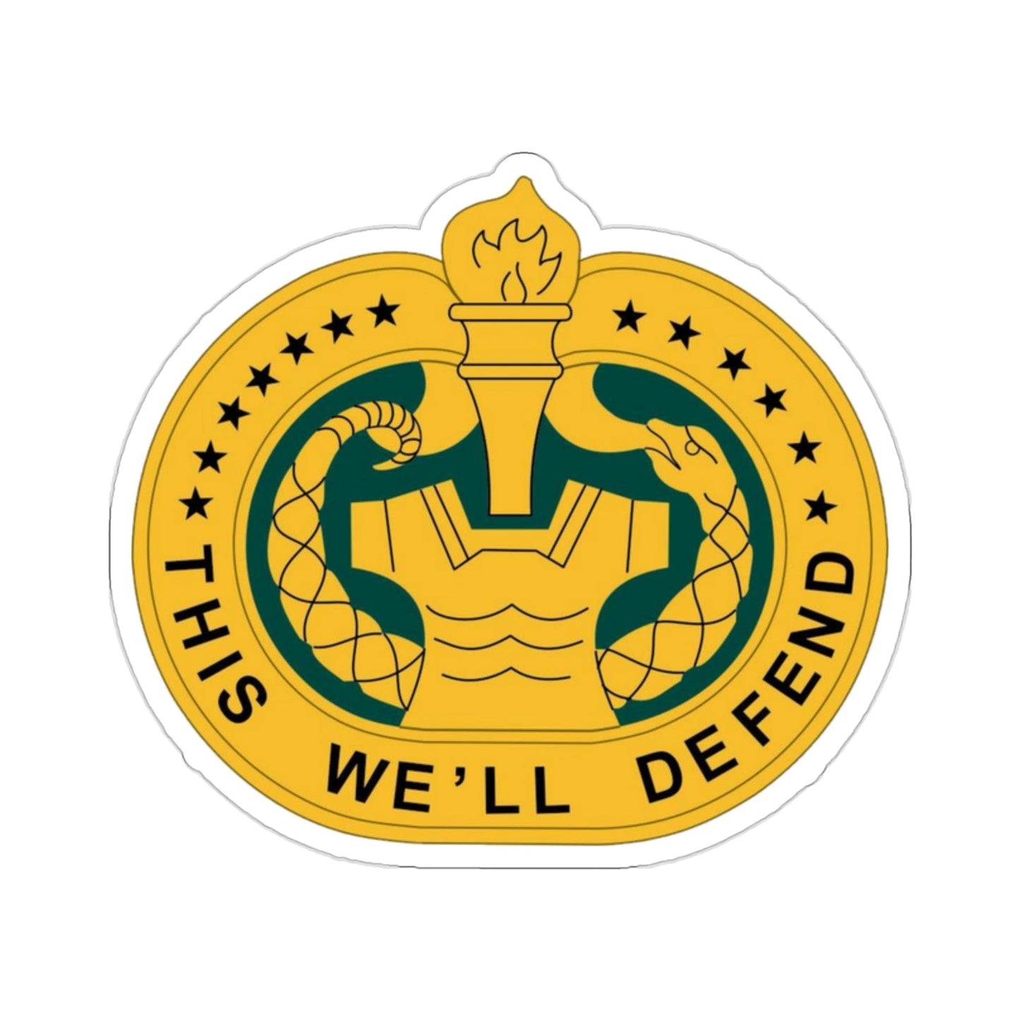 Drill Sergeant - Identification Badge (U.S. Army) STICKER Vinyl Die-Cut Decal-2 Inch-The Sticker Space