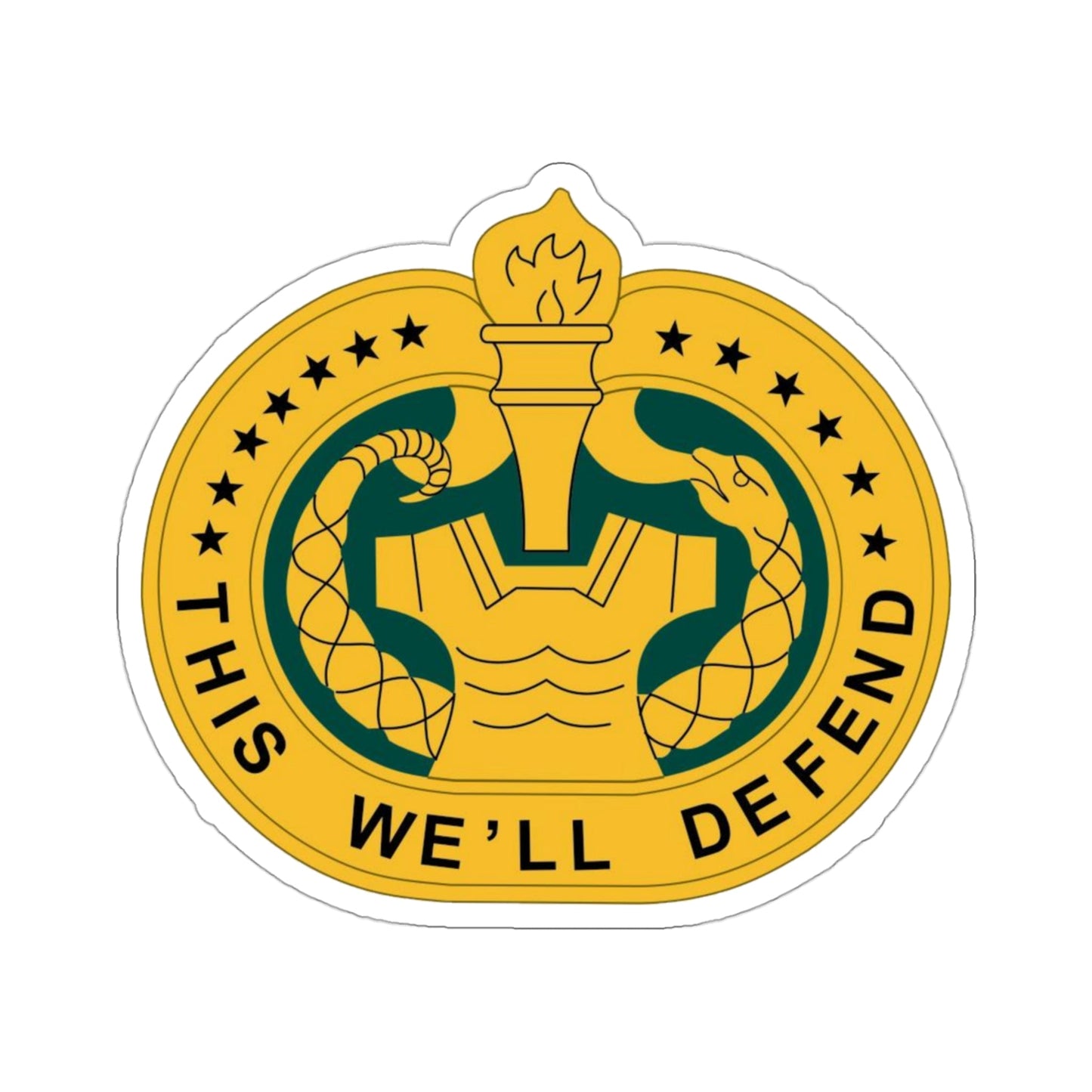 Drill Sergeant - Identification Badge (U.S. Army) STICKER Vinyl Die-Cut Decal-3 Inch-The Sticker Space