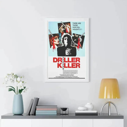 DRILLER KILLER 1979 - Framed Movie Poster - The Sticker Space