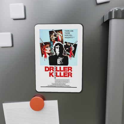 DRILLER KILLER 1979 Movie Poster - Die-Cut Magnet-The Sticker Space