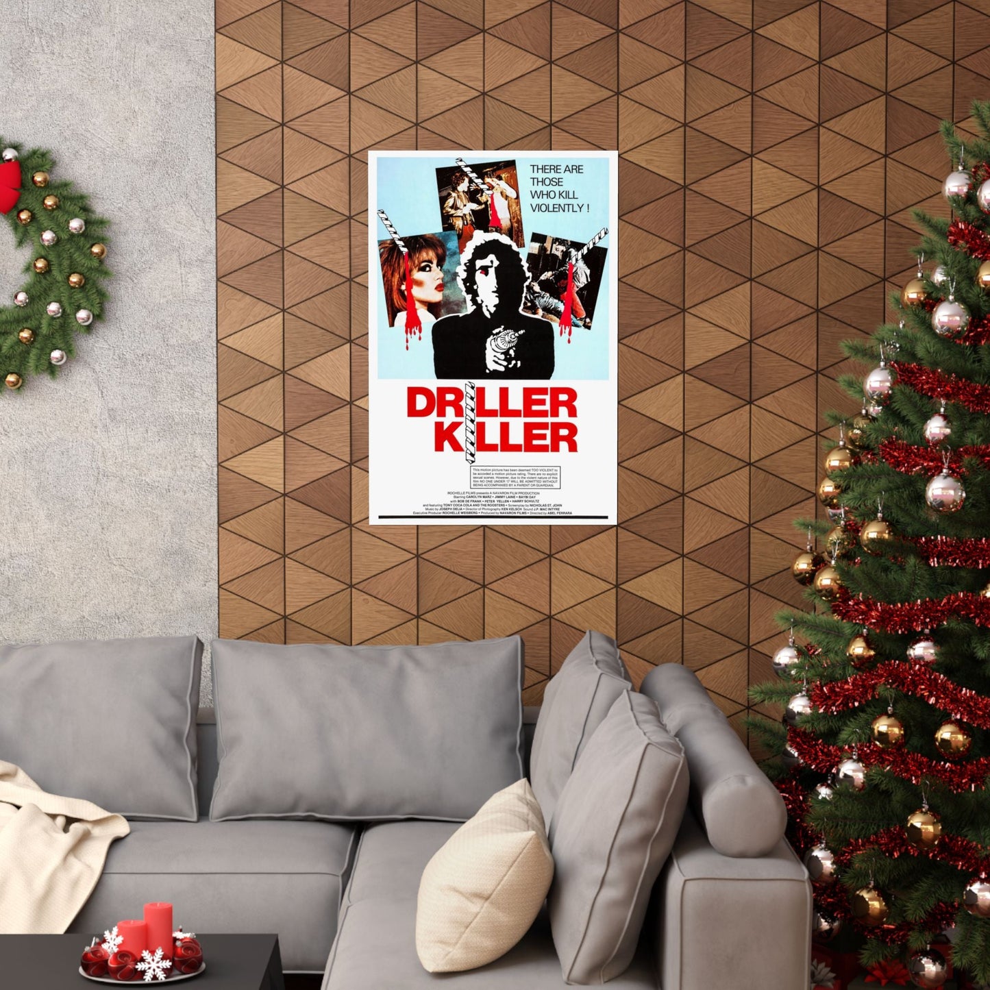 DRILLER KILLER 1979 - Paper Movie Poster-The Sticker Space