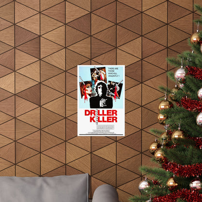 DRILLER KILLER 1979 - Paper Movie Poster-The Sticker Space