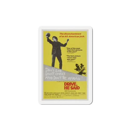 Drive He Said 1971 Movie Poster Refrigerator Magnet 4 Inch - The Sticker Space