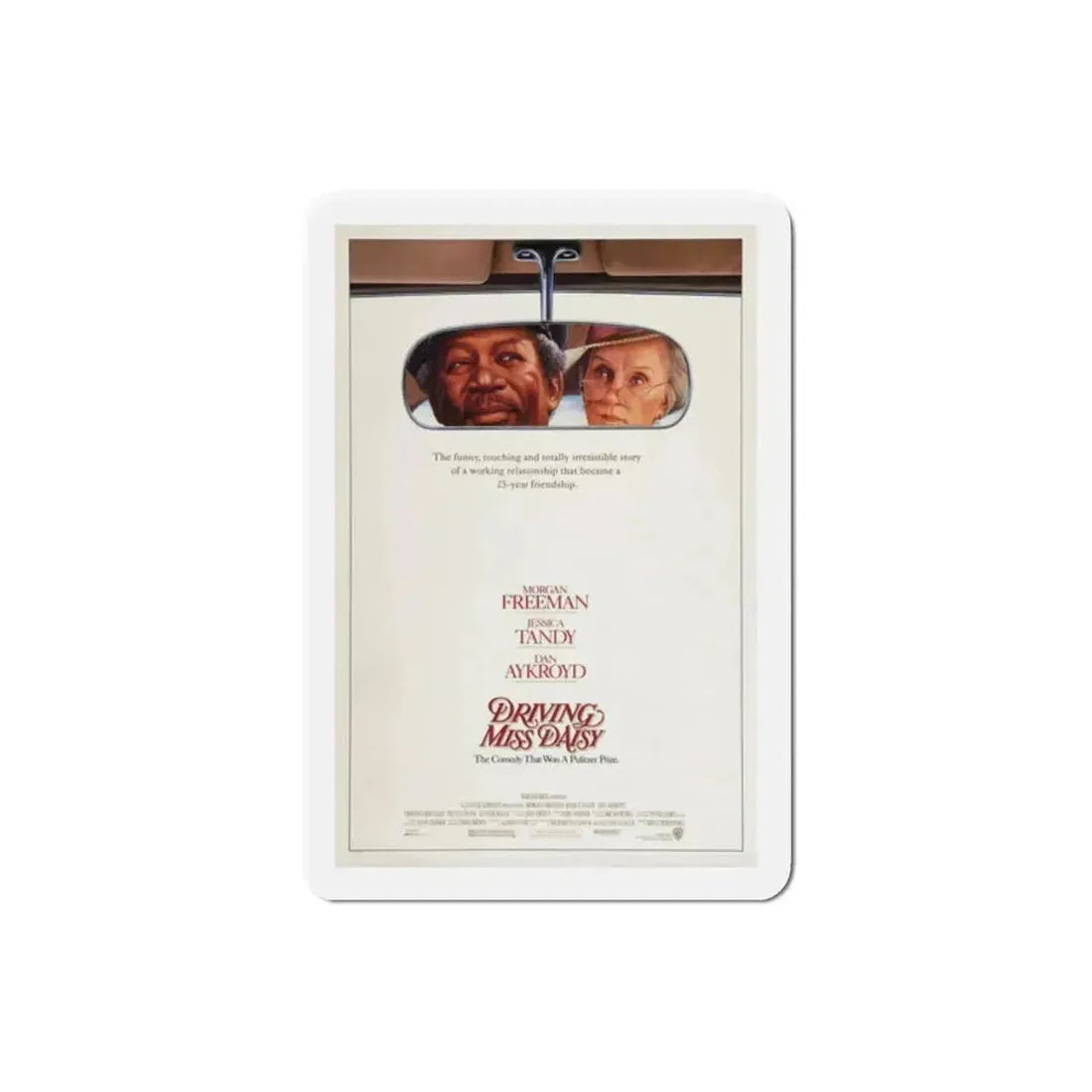 Driving Miss Daisy 1989 Movie Poster Refrigerator Magnet - The Sticker Space
