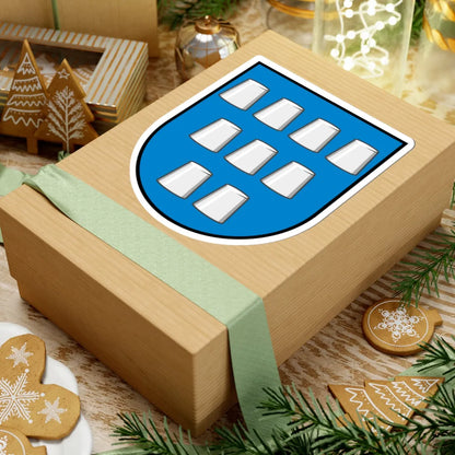 Drohobych coat of arms escutcheon (Ukraine) (Coat of Arms) STICKER Vinyl Kiss-Cut Decal - The Sticker Space