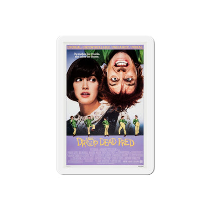 Drop Dead Fred 1991 Movie Poster Die-Cut Magnet-2" x 2"-The Sticker Space