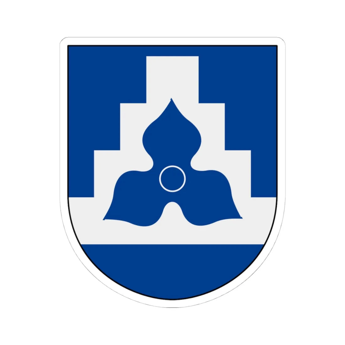 Drothem församling vapen (Sweden) (Coat of Arms) STICKER Vinyl Kiss-Cut Decal 4 Inch White - The Sticker Space