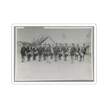 Drum Corps 30Th Pa. Infantry (U.S. Civil War) STICKER Vinyl Kiss-Cut Decal 3 Inch White - The Sticker Space