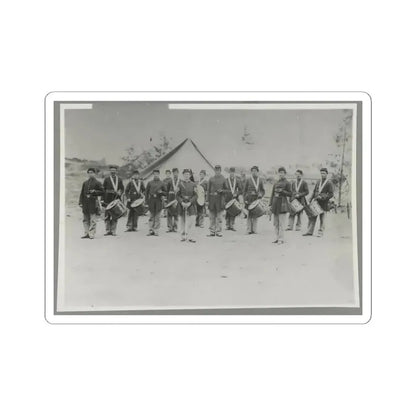 Drum Corps 30Th Pa. Infantry (U.S. Civil War) STICKER Vinyl Kiss-Cut Decal 6 Inch White - The Sticker Space