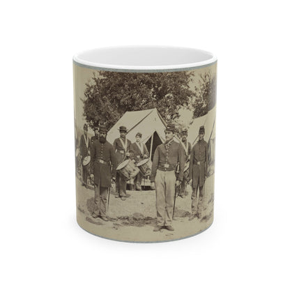 Drum Corps From Unidentified Regiment (U.S. Civil War) White Coffee Mug