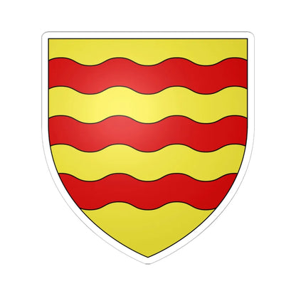 Drummond arms (Scotland) (Coat of Arms) STICKER Vinyl Kiss-Cut Decal 6 Inch White - The Sticker Space