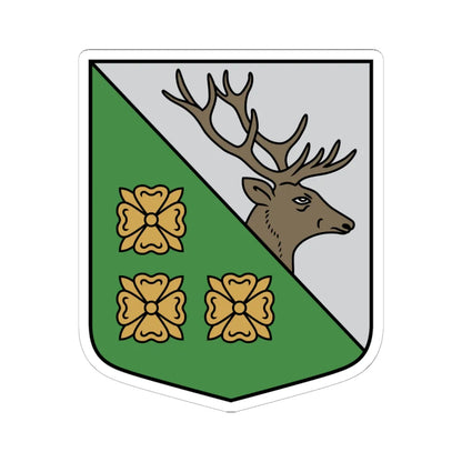 Drustu pagasta ģerbonis (Latvia) (Coat of Arms) STICKER Vinyl Kiss-Cut Decal - The Sticker Space