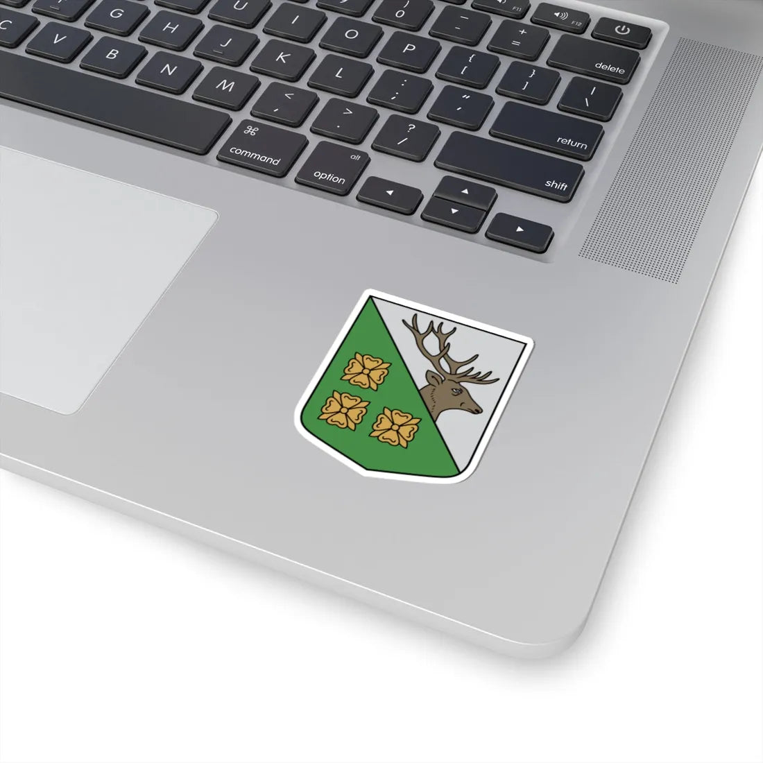 Drustu pagasta ģerbonis (Latvia) (Coat of Arms) STICKER Vinyl Kiss-Cut Decal - The Sticker Space