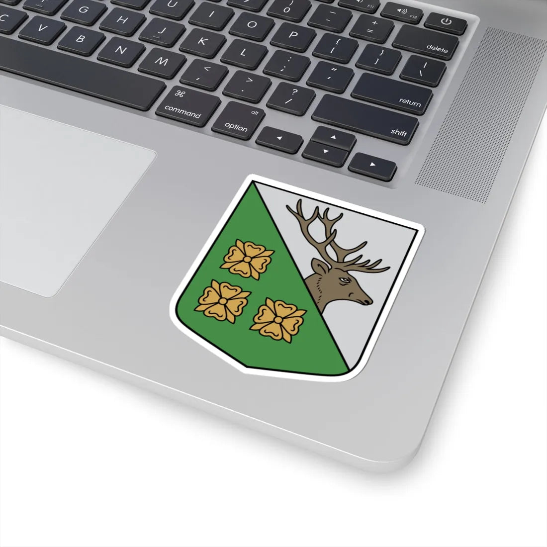 Drustu pagasta ģerbonis (Latvia) (Coat of Arms) STICKER Vinyl Kiss-Cut Decal - The Sticker Space