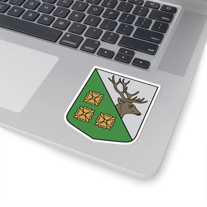 Drustu pagasta ģerbonis (Latvia) (Coat of Arms) STICKER Vinyl Kiss-Cut Decal - The Sticker Space