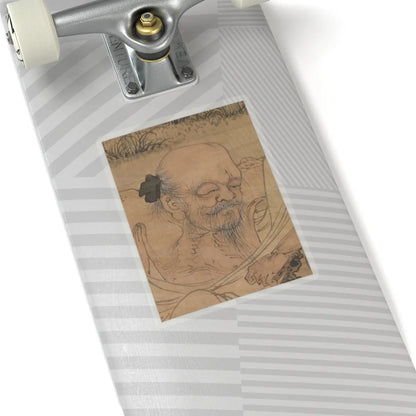 Du Jin - The Scholar Fu Sheng Transmitting the Book of Documents - 15th–mid-16th century v2 - STICKER Vinyl Kiss-Cut Decal