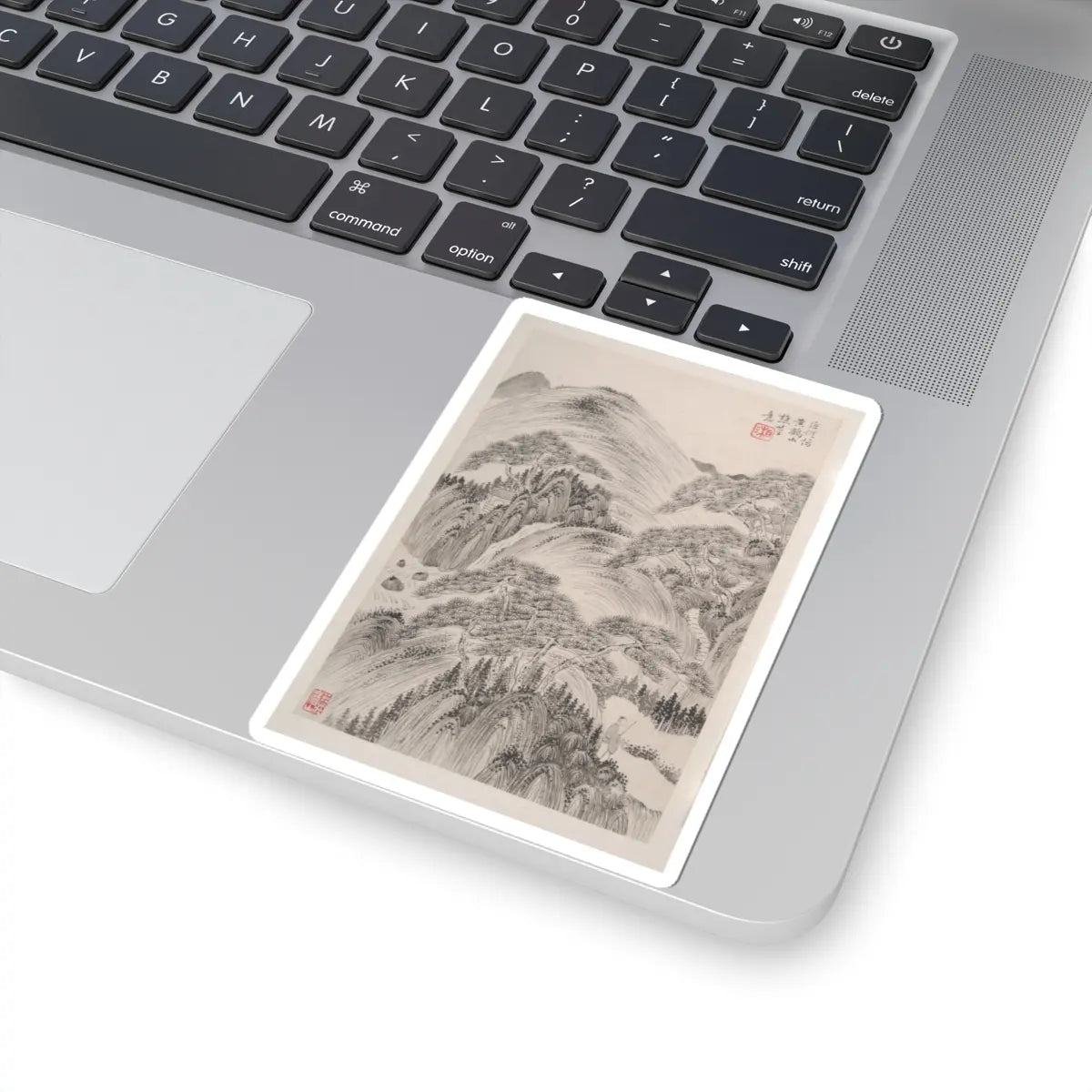 Du Xiang - Landscapes after old masters - 19th century v6 - STICKER Vinyl Kiss-Cut Decal