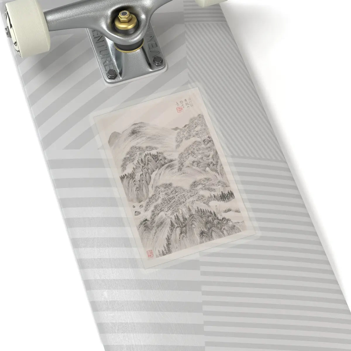 Du Xiang - Landscapes after old masters - 19th century v6 - STICKER Vinyl Kiss-Cut Decal