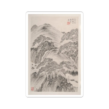 Du Xiang - Landscapes after old masters - 19th century v6 - STICKER Vinyl Kiss-Cut Decal