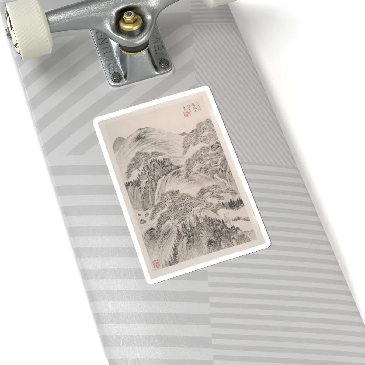 Du Xiang - Landscapes after old masters - 19th century v6 - STICKER Vinyl Kiss-Cut Decal