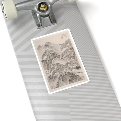 Du Xiang - Landscapes after old masters - 19th century v6 - STICKER Vinyl Kiss-Cut Decal