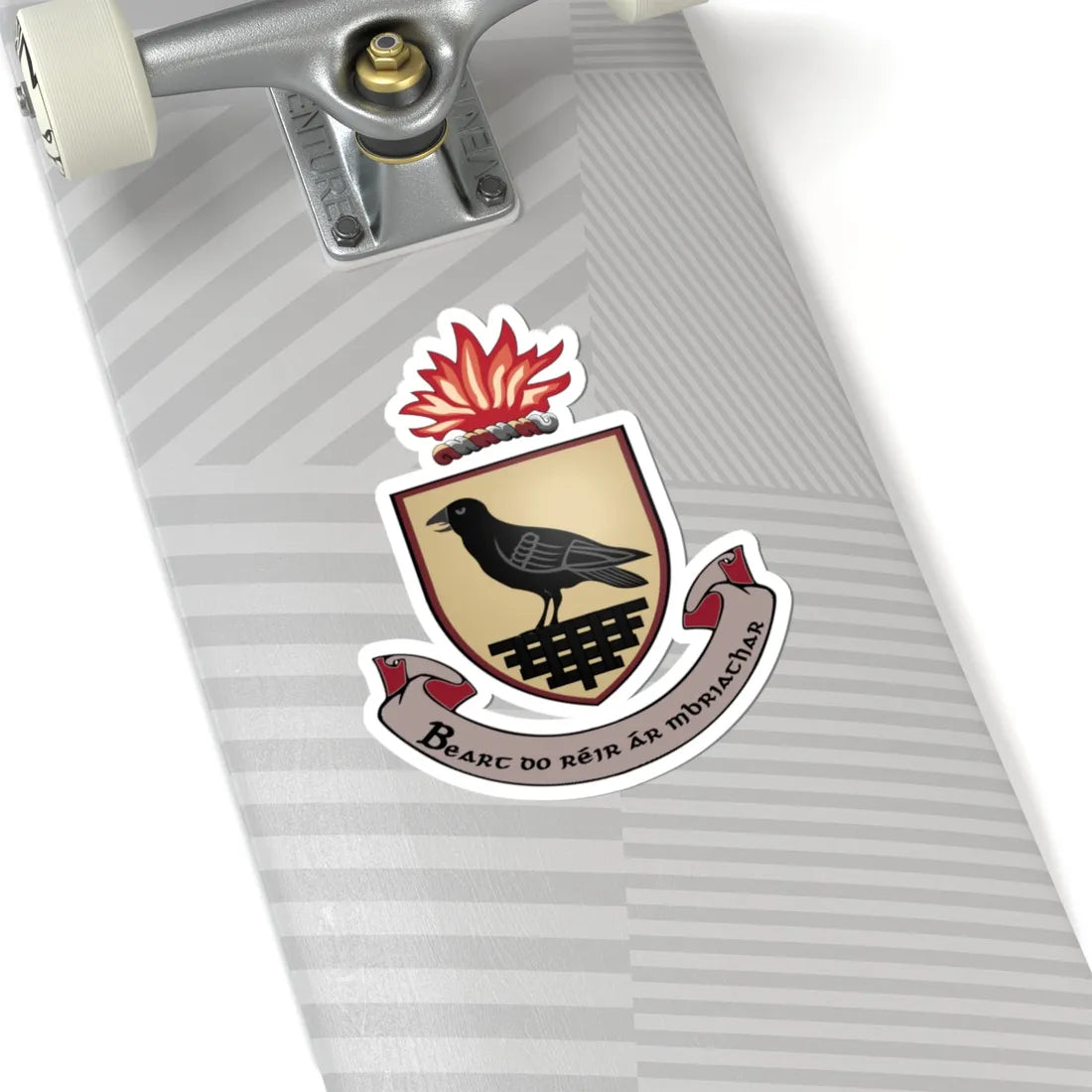 Dublin crest (Ireland) (Coat of Arms) STICKER Vinyl Kiss-Cut Decal - The Sticker Space