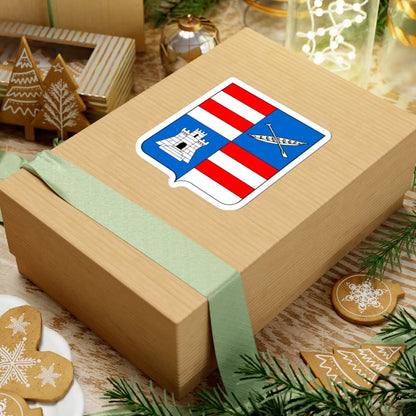 Dubrovnik-Neretva (Croatia) (Coat of Arms) STICKER Vinyl Kiss-Cut Decal - The Sticker Space