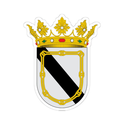 Ducado de Béjar Casa de Zúñiga (Spain) (Coat of Arms) STICKER Vinyl Kiss-Cut Decal 6 Inch White - The Sticker Space