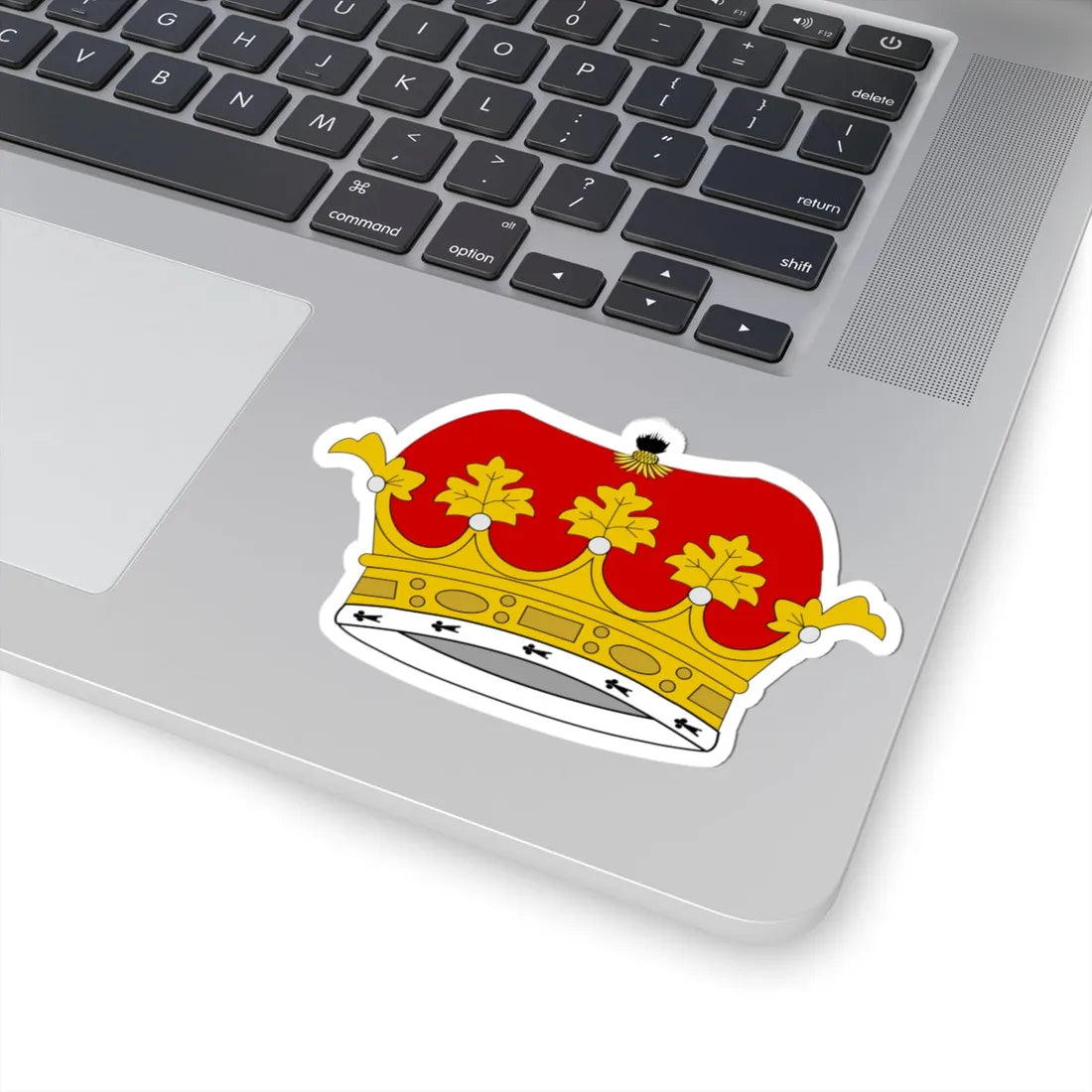 Ducal Coronet (United Kingdom) (Coat of Arms) STICKER Vinyl Kiss-Cut Decal - The Sticker Space