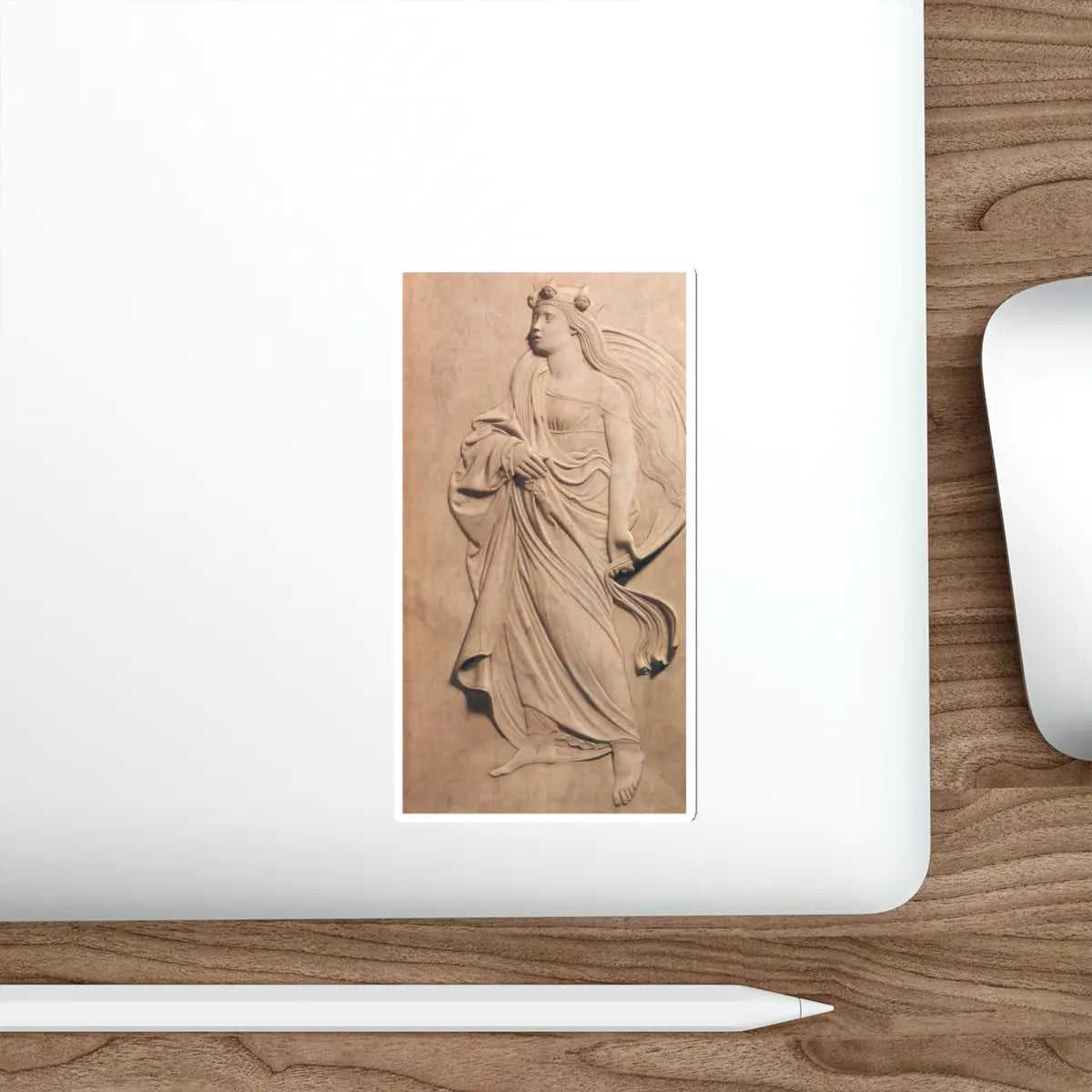 SKU:16990964342100239801 Sticker types:White Shape:Die-Cut Sizes:5" × 5"