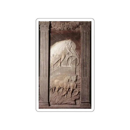 DUCCIO, Agostino di - The Moon (Artwork) STICKER Vinyl Die-Cut Decal White Die-Cut 5 Inch - The Sticker Space