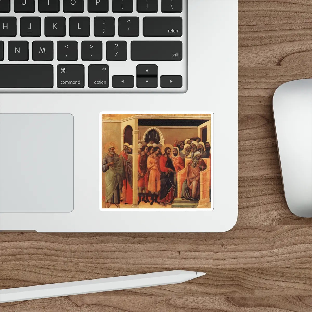 SKU:15802693255533174023 Sticker types:White Shape:Die-Cut Sizes:4" × 4"