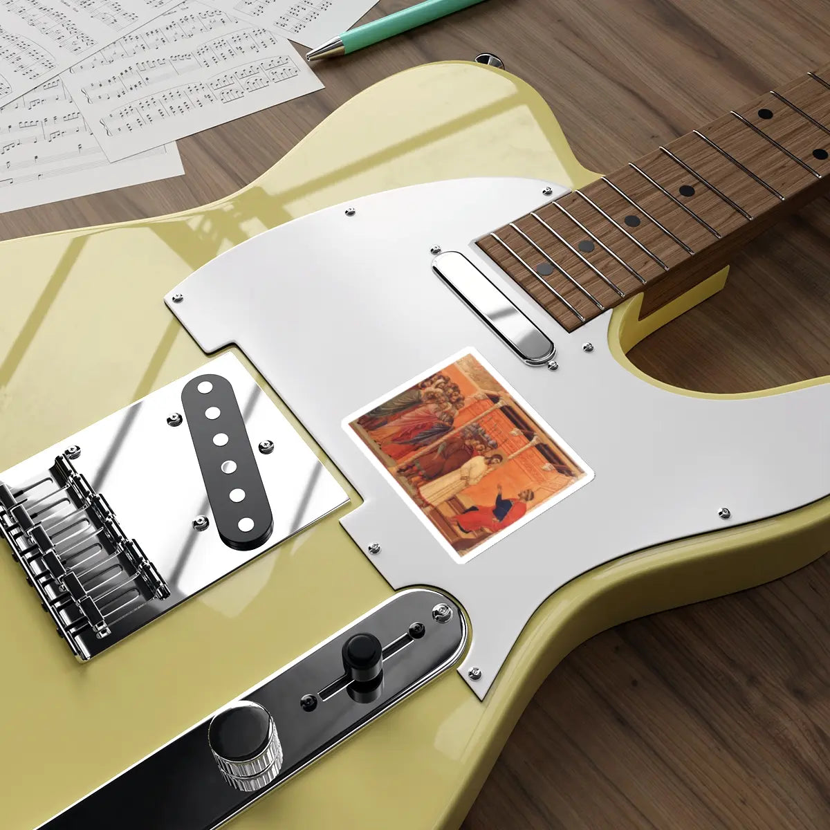 SKU:96163824670911226325 Sticker types:White Shape:Die-Cut Sizes:4" × 4"