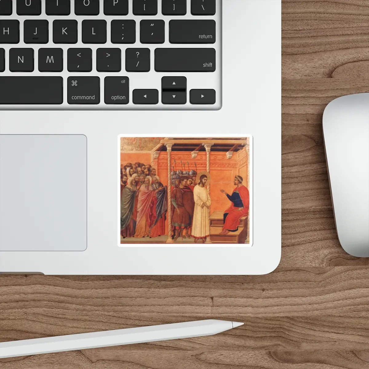 SKU:96163824670911226325 Sticker types:White Shape:Die-Cut Sizes:4" × 4"