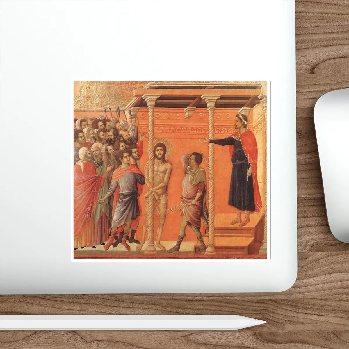 SKU:10506998717912366065 Sticker types:White Shape:Die-Cut Sizes:6" × 6"