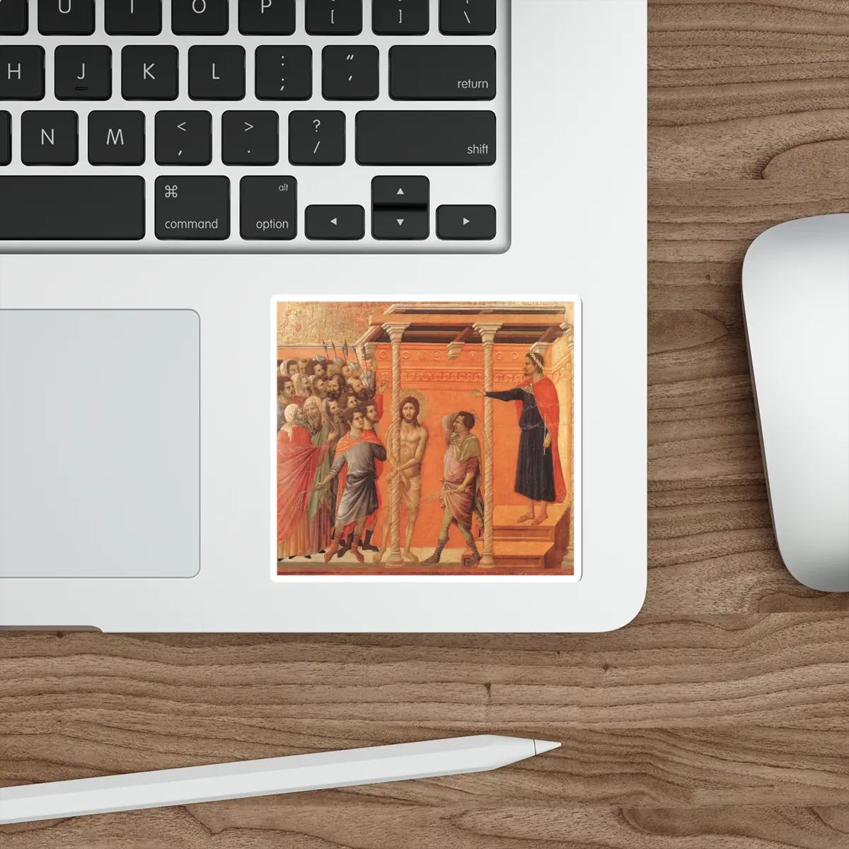 SKU:12738917189617899700 Sticker types:White Shape:Die-Cut Sizes:4" × 4"