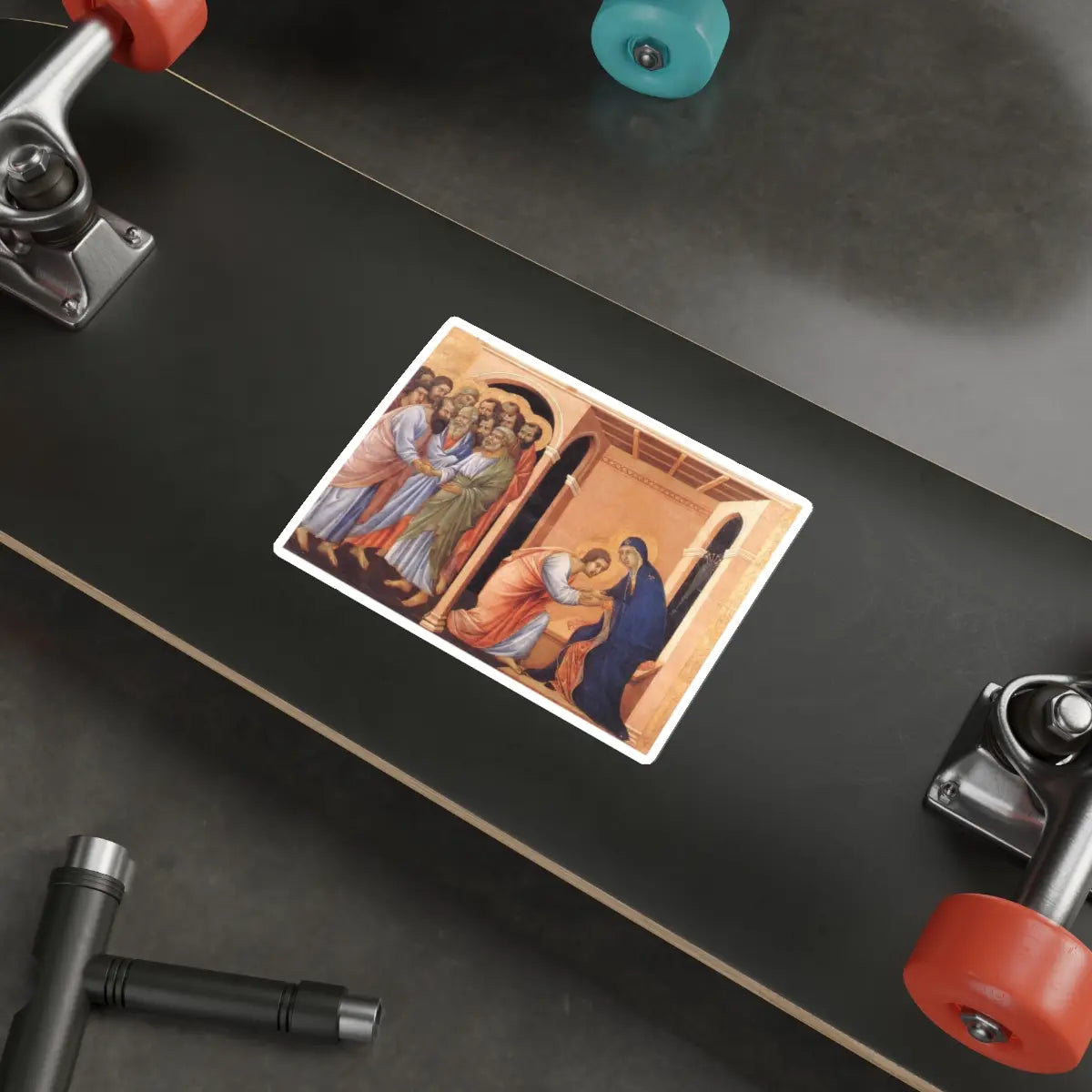 SKU:21519140679352079155 Sticker types:White Shape:Die-Cut Sizes:6" × 6"