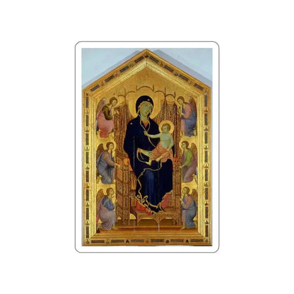 DUCCIO DI Buoninsegna - Rucellai Madonna (Artwork) STICKER Vinyl Die-Cut Decal - The Sticker Space