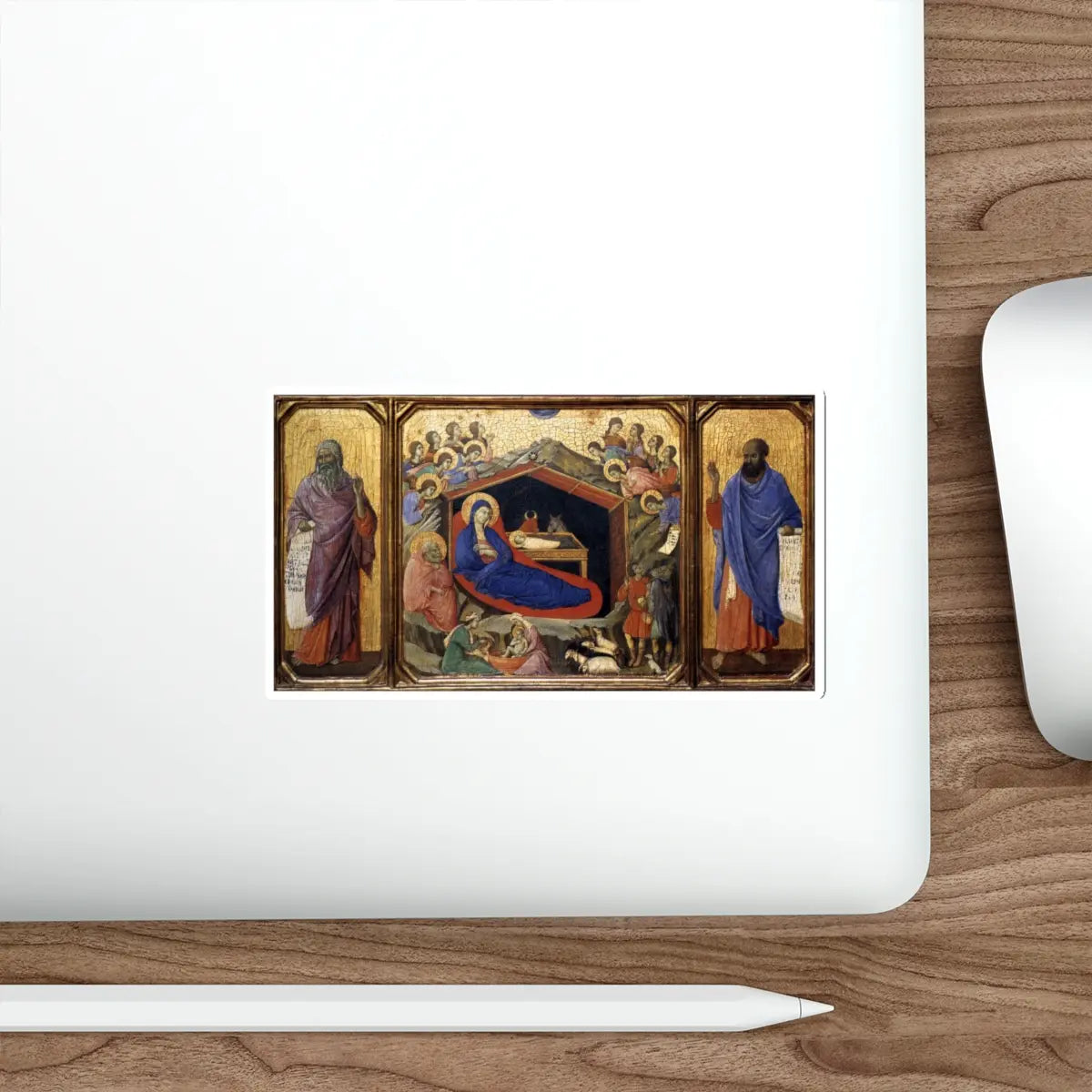 SKU:13998338765424855708 Sticker types:White Shape:Die-Cut Sizes:5" × 5"