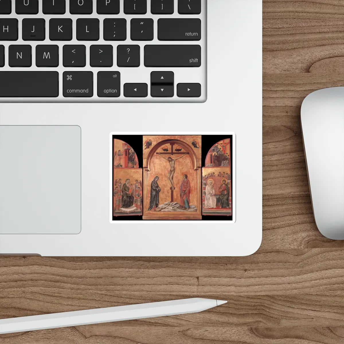 SKU:12569829453591889477 Sticker types:White Shape:Die-Cut Sizes:4" × 4"