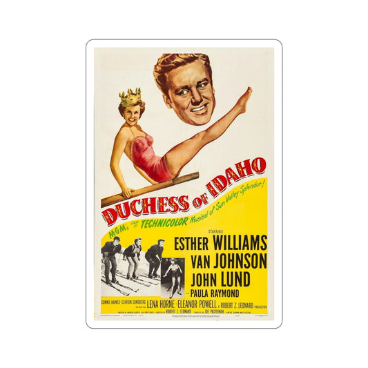 Duchess of Idaho 1950 Movie Poster STICKER Vinyl Die-Cut Decal-6 Inch-The Sticker Space